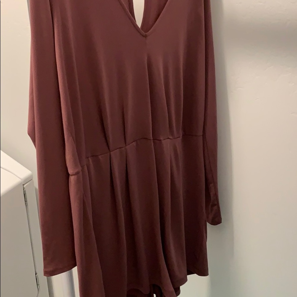 Dusty Rose Romper